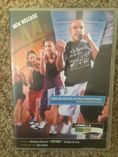 LesMills Routines BODY COMBAT 44 DVD + CD + waveform graph - Click Image to Close