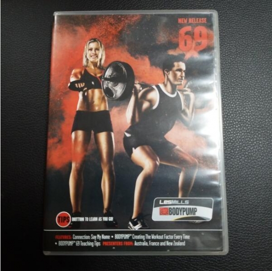 LesMills Routines BODY PUMP 69 DVD + CD + waveform graph - Click Image to Close