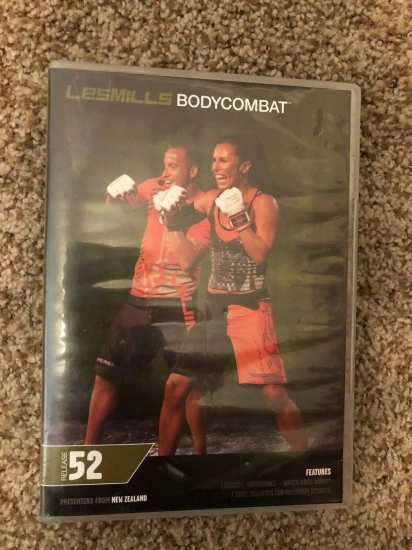 LesMills Routines BODY COMBAT 52 DVD + CD + waveform graph - Click Image to Close