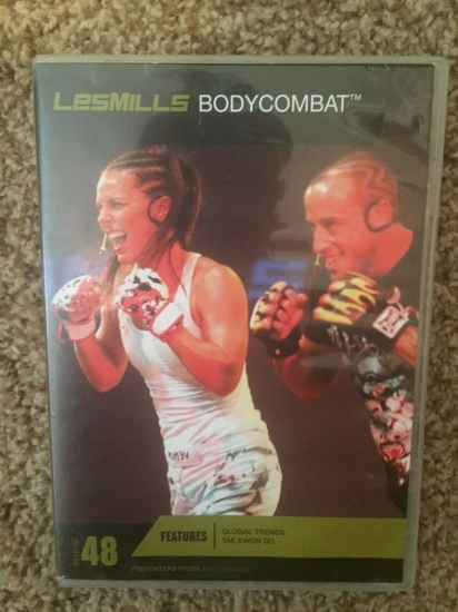 LesMills Routines BODY COMBAT 48 DVD + CD + waveform graph - Click Image to Close