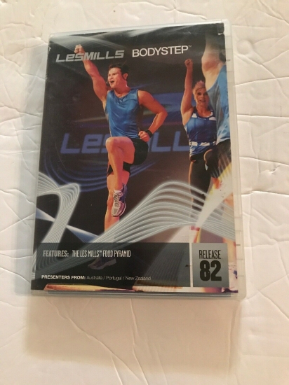 LesMills Routines BODY STEP 82 DVD + CD + waveform graph - Click Image to Close