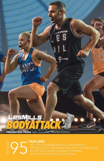 LesMills Routines BODY ATTACK 95DVD + CD + NOTES - Click Image to Close