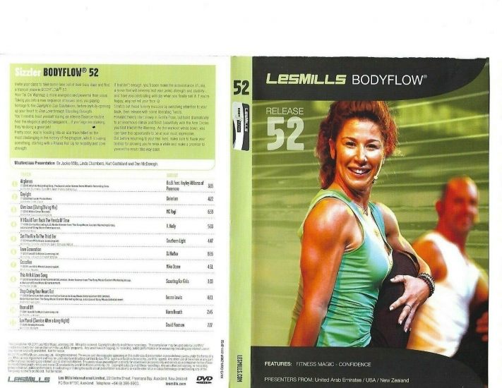 LesMills Routines BODY BALANCE 52 DVD + CD + waveform graph - Click Image to Close