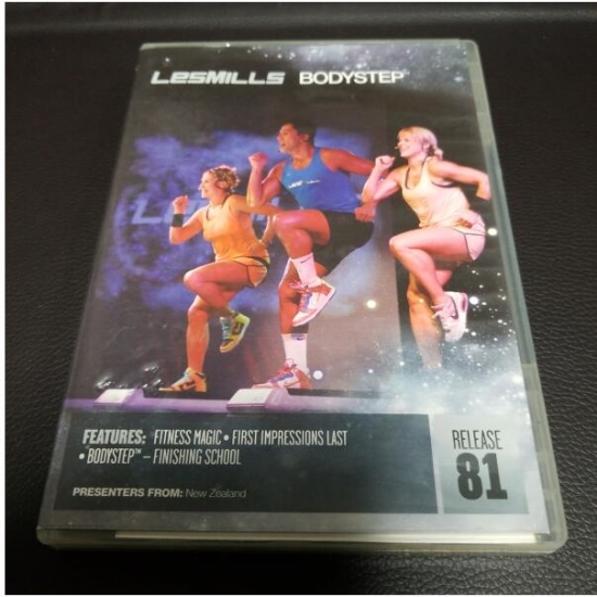 LesMills Routines BODY STEP 81 DVD + CD + waveform graph - Click Image to Close