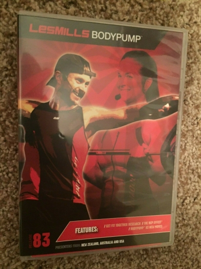LesMills Routines BODY PUMP 83 DVD + CD + waveform graph - Click Image to Close