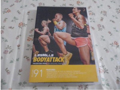 LesMills Routines BODY ATTACK 91DVD + CD + NOTES