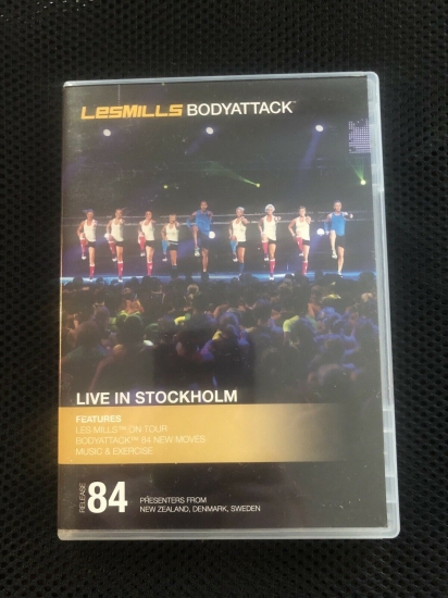 LesMills Routines BODY ATTACK 83DVD + CD + NOTES - Click Image to Close