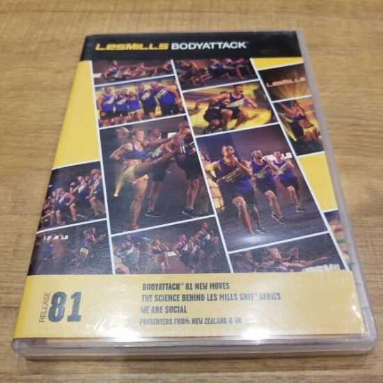LesMills Routines BODY ATTACK 81DVD + CD + NOTES - Click Image to Close