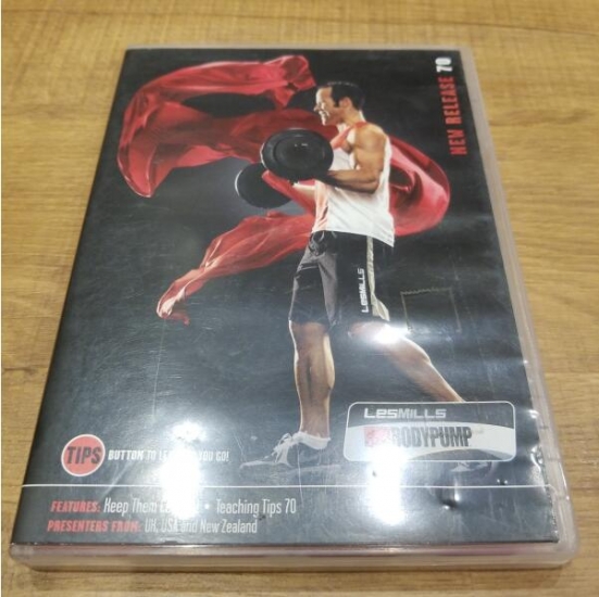 LesMills Routines BODY PUMP 70 DVD + CD + waveform graph - Click Image to Close