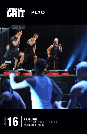 LesMills Routines GRIT Plyo 16 DVD+CD+ waveform graph - Click Image to Close