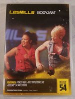 Les Mills Body Jam 54 Complete with DVD, CD,Notes