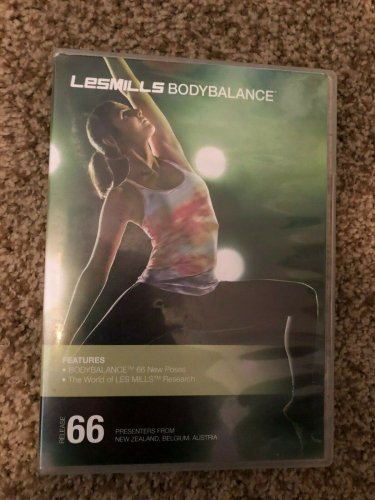 LesMills Routines BODY BALANCE 66 DVD + CD + waveform graph