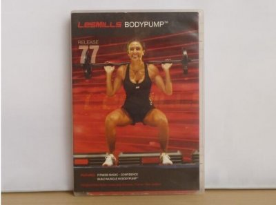 LesMills Routines BODY PUMP 77 DVD + CD + waveform graph