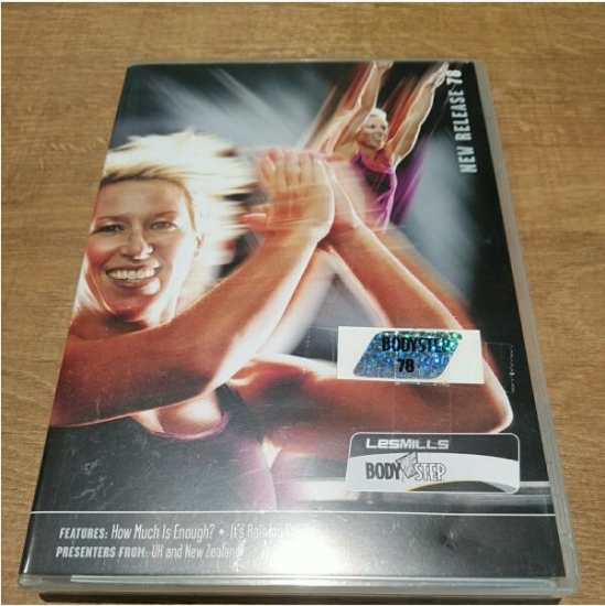 LesMills Routines BODY STEP 78 DVD + CD + waveform graph - Click Image to Close