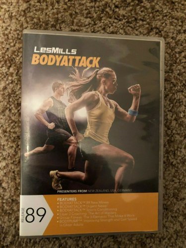 LesMills Routines BODY ATTACK 89DVD + CD + NOTES