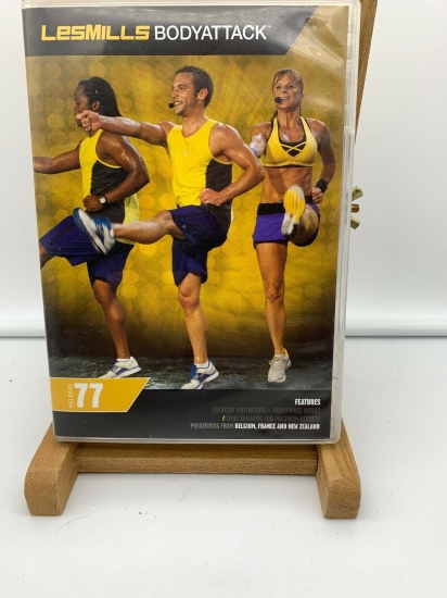 LesMills Routines BODY ATTACK 77DVD + CD + NOTES - Click Image to Close