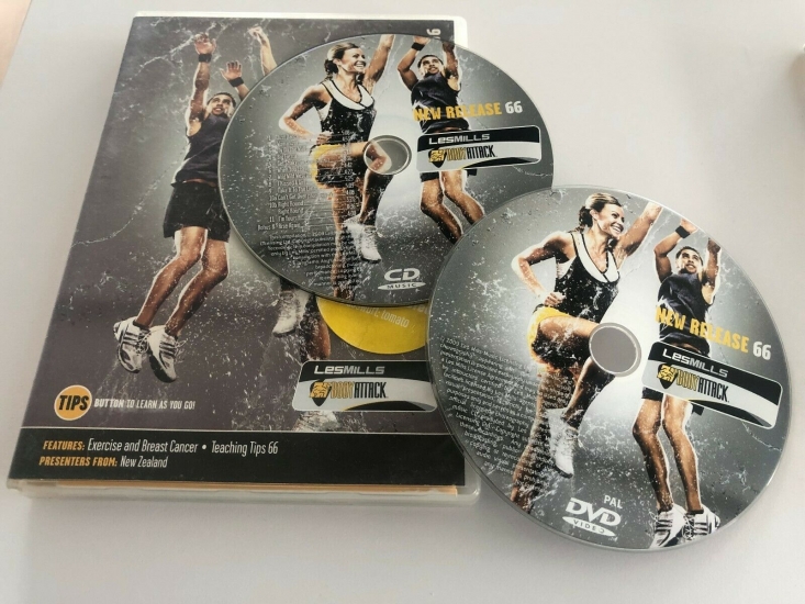 LesMills Routines BODY ATTACK 68DVD + CD + NOTES - Click Image to Close