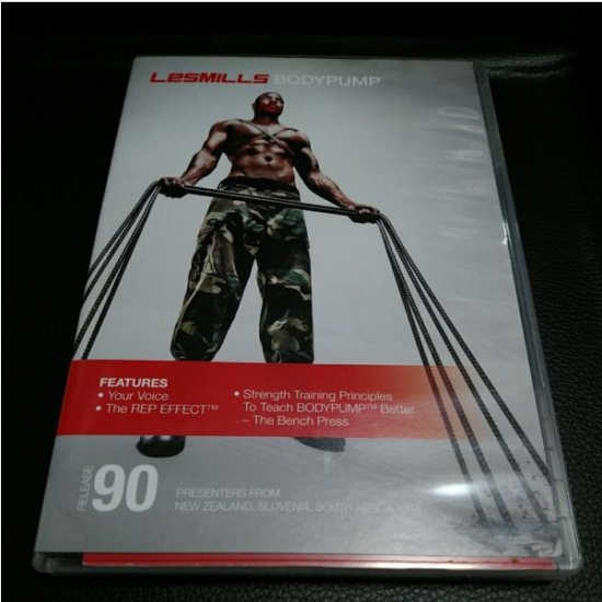 LesMills Routines BODY PUMP 90 DVD + CD + waveform graph - Click Image to Close