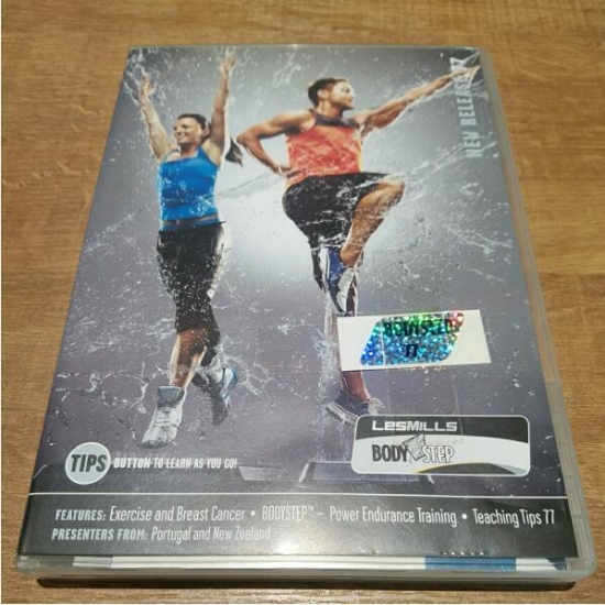 LesMills Routines BODY STEP 77 DVD + CD + waveform graph - Click Image to Close