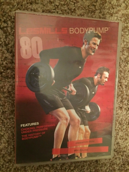LesMills Routines BODY PUMP 80 DVD + CD + waveform graph - Click Image to Close