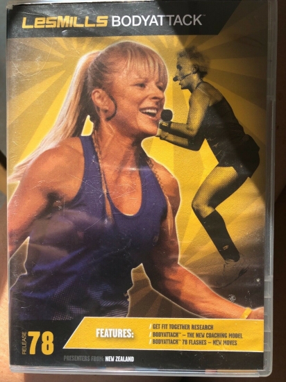 LesMills Routines BODY ATTACK 78DVD + CD + NOTES - Click Image to Close