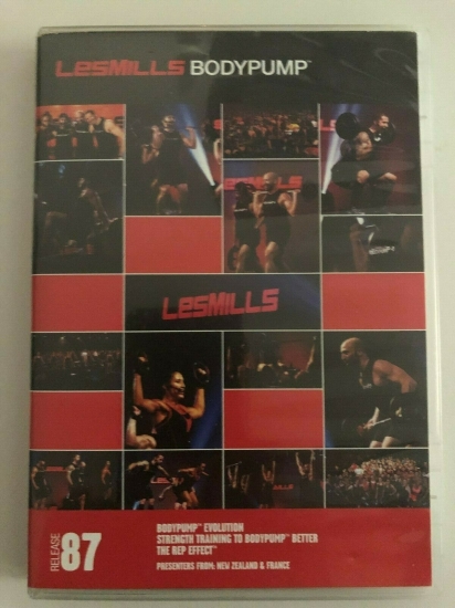 LesMills Routines BODY PUMP 87 DVD + CD + waveform graph - Click Image to Close