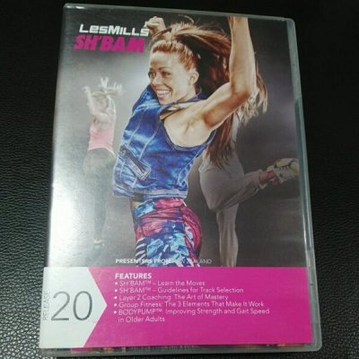 LesMills Routines SH BAM 20 DVD + CD + NOTES