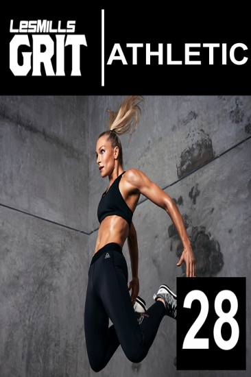 LesMills Routines GRIT Plyo 28 DVD+CD+ waveform graph - Click Image to Close