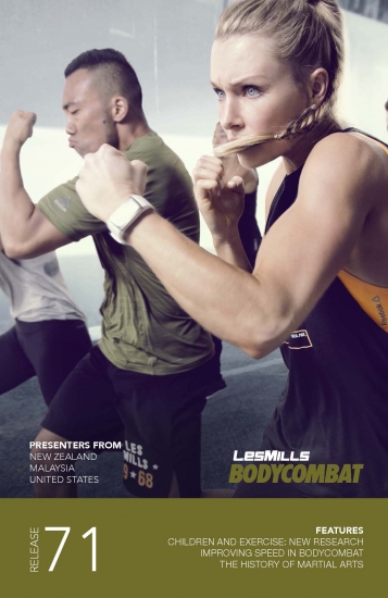 LesMills Routines BODY COMBAT 71 DVD + CD + waveform graph - Click Image to Close