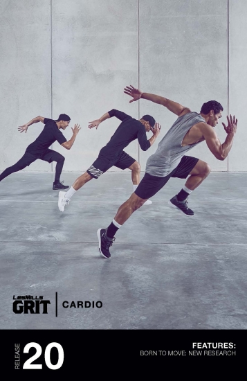 LesMills Routines GRIT Cardio 20 DVD+CD + waveform graph - Click Image to Close