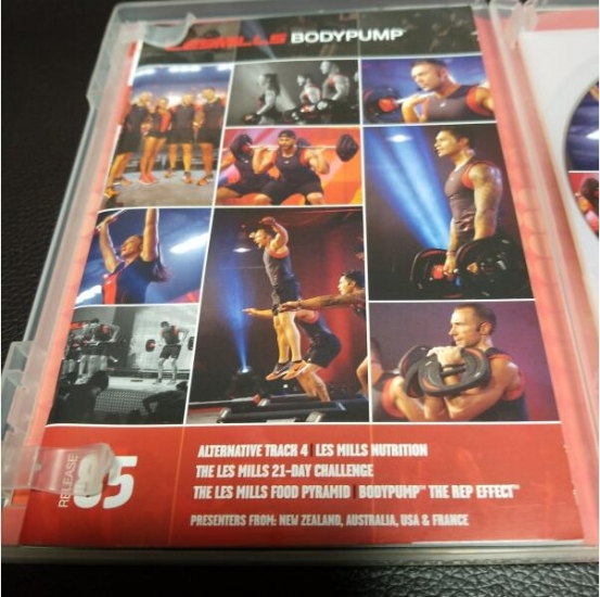 LesMills Routines BODY PUMP 85 DVD + CD + waveform graph - Click Image to Close