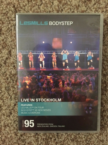 LesMills Routines BODY STEP 95 DVD + CD + waveform graph - Click Image to Close