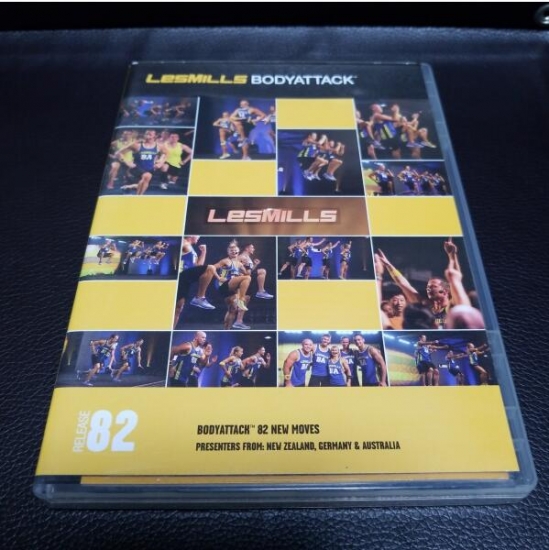 LesMills Routines BODY ATTACK 82DVD + CD + NOTES - Click Image to Close