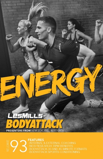 LesMills Routines BODY ATTACK 93DVD + CD + NOTES - Click Image to Close