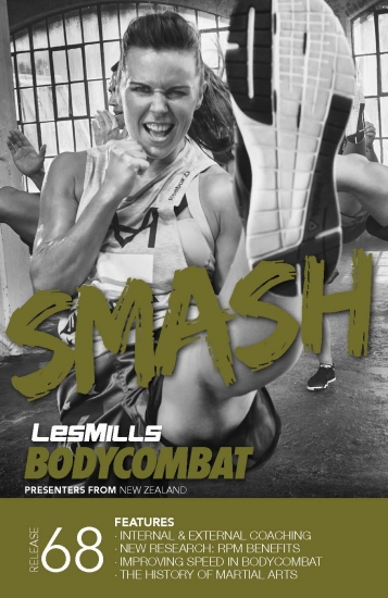 LesMills Routines BODY COMBAT 68 DVD + CD + waveform graph - Click Image to Close