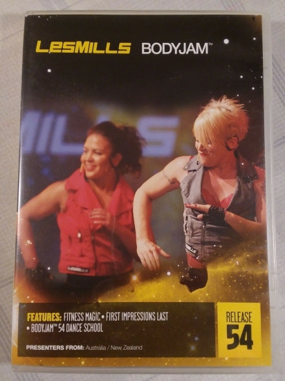 Les Mills Body Jam 54 Complete with DVD, CD,Notes - Click Image to Close