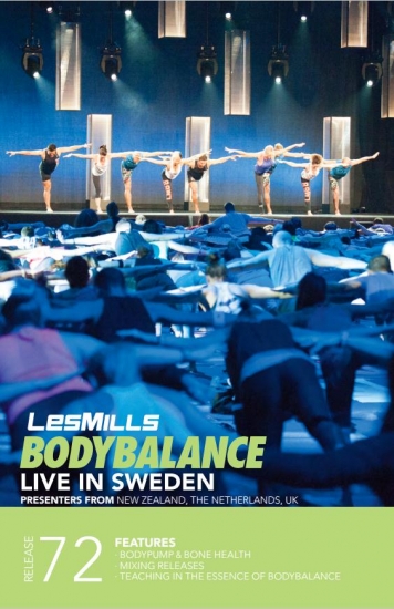LesMills Routines BODY BALANCE 72 DVD + CD + waveform graph - Click Image to Close
