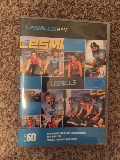 LesMills Routines RPM 60 DVD + CD + waveform graph - Click Image to Close