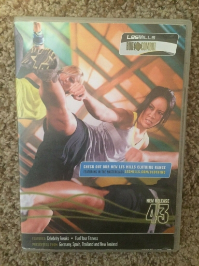 LesMills Routines BODY COMBAT 43 DVD + CD + waveform graph - Click Image to Close