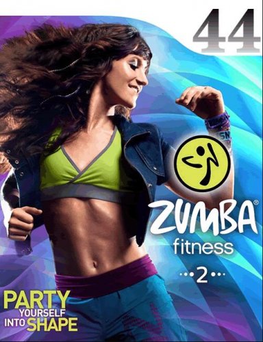 New dance courses ZIN ZUMBA 44 HD DVD+CD