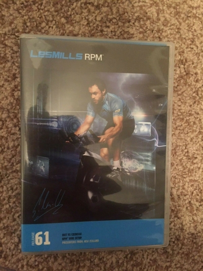 LesMills Routines RPM 61 DVD + CD + waveform graph - Click Image to Close