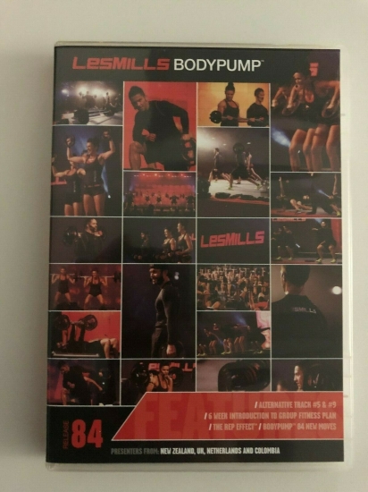 LesMills Routines BODY PUMP 84 DVD + CD + waveform graph - Click Image to Close
