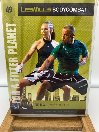 LesMills Routines BODY COMBAT 49 DVD + CD + waveform graph