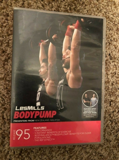 LesMills Routines BODY PUMP 95 DVD + CD + waveform graph - Click Image to Close