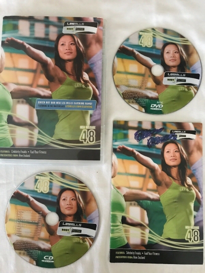 LesMills Routines BODY BALANCE 48 DVD + CD + waveform graph - Click Image to Close