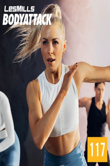 Hot Sale New Q3 2022 LesMills BODY ATTACK 117 DVD, CD & Notes - Click Image to Close