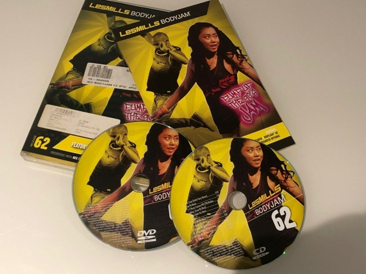 Les Mills Body Jam 62 Complete with DVD, CD,Notes - Click Image to Close