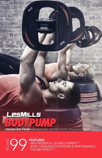LesMills Routines BODY PUMP 99 DVD + CD + waveform graph - Click Image to Close