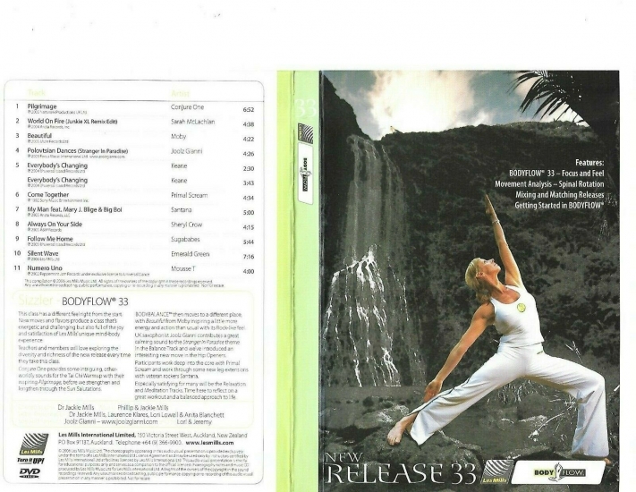LesMills Routines BODY BALANCE 33 DVD + CD + waveform graph - Click Image to Close