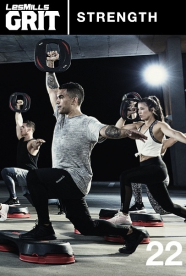 LesMills Routines GRIT Strength 22 DVD + CD+ waveform graph - Click Image to Close